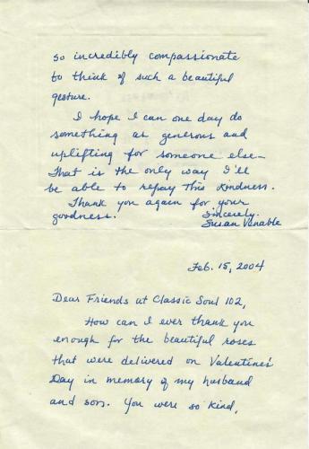 Venable Thank You back